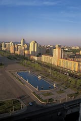 skyline-Pyongyang-North-Korea