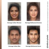 anthropology average indian vs bollywood actor