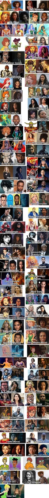 Hollywood adaptations comp