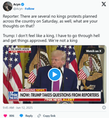 trumpdontfeellikeking
