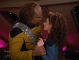Worf and Deanna