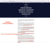 Trump EO crypto FRIENDLY and no CBDC