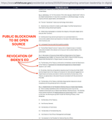 Trump EO crypto and no CBDC 2 open source