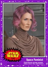 Star Wars femenists in space