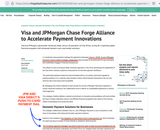 Visa and JPM forge alliance 1