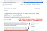 FTC $10B fraud in 2023
