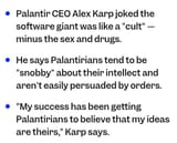 Palantir cult