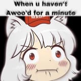 awoo when you havent awood