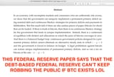 permanent primary deficits and BTC