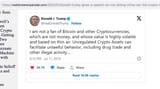 Trump BTC Flip Flop