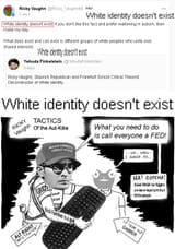 ricky vaughn white identity doesn&#039;t exist