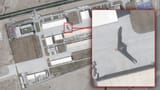 large stealth drone in secretive chinese base