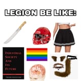 legion be like