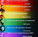 commies on faggots