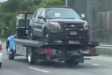 His vehicle
