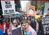 Lefty protest