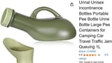 Screenshot 2025-06-14 at 23-28-18 Urinal Unisex Incontinence Bottles Portable Pee Bottle Urine Bottle Large Pee Containers for Camping Car Travel Traffic Jam Queuing 1L Amazon.co.uk Health &amp; Personal Care