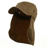 hat with neck cover
