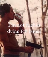 Not dying for Israel