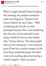 Another Trump Backstab 3