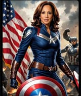 ai_art_kamala_harris_is_captain_america_vibranium_star_shield_blue_winter_soldier