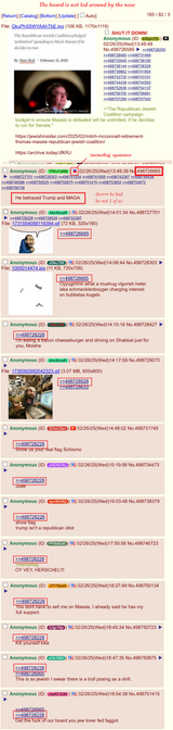 thomas massie anon replies shill post