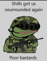 surrounded