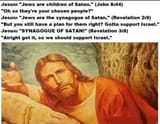 Jesus jews are Satan&#039;s children 