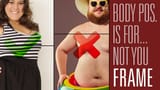 body positivity isn&#039;t for your shrimp dicked fat ass male body