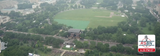 overhead photo of Trump parade crowd