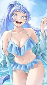 nejire frilly swimsuit
