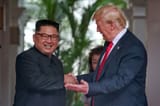 Kim Jong Un and Trump