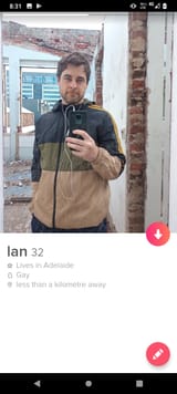 Ian is gay