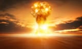 Nuke bomb explosion