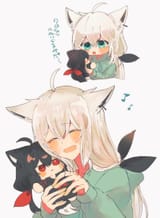 Fubuki x Mio puppet_Шираками Фубуки