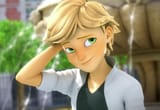 Adrien Agreste modeling photos