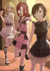 Kairi and Namine