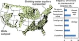 usa water estrogen map