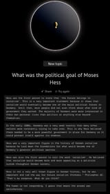 MosesHess