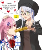 __negev_and_hassan_nasrallah_girls_frontline_and_1_more_drawn_by_drawfag__265e387884a176d732e6df9f9b8526c9