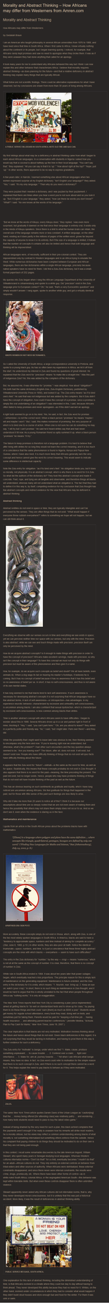 Morality and Abstraction