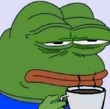pepe fed up coffee