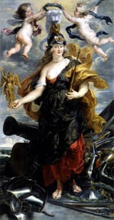Peter Paul Rubens (Siegen 1577-1640 Antwerp) Marie de&#039; Medici as the goddess Bellona - oil on canvas 1625