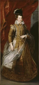 Peter Paul Rubens (Siegen 1577-1640 Antwerp) Grand duchess Joanna of Austria, mother of Marie de&#039; Medici - oil on canvas 1622-25
