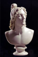 Carlo Finelli (Carrara, Duchy of Massa and Principality of Carrara, H.R.E. 1782-1853 Rome, State of the Church) Bust of Paris - Carrara marble 1820