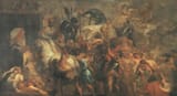 Peter Paul Rubens (Siegen 1577-1640 Antwerp) Triumphal entry of Henry IV into Paris - oil on canvas c.1627-30 [22 March 1594] (upscaled)