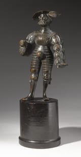 Unknown Artist (German, mid 16th Century) Landsknecht - Bronze