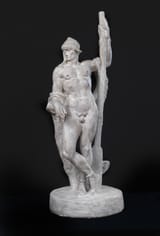 Silvio Canevari (Viterbo, Lazio, Kingdom of Italy 1893-1931 Rome, Kingdom of Italy) The Oarsman - Patinated plaster 1929