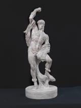 Silvio Canevari (Viterbo, Lazio, Kingdom of Italy 1893-1931 Rome, Kingdom of Italy) The Boxer - Patinated plaster 1930