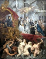 Peter Paul Rubens (Siegen 1577-1640 Antwerp) Disembarkation at Marseilles - oil on canvas 1625a [3 Nov. 1600]